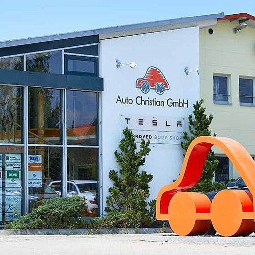 Außenaufnahme Standort Auto Christian