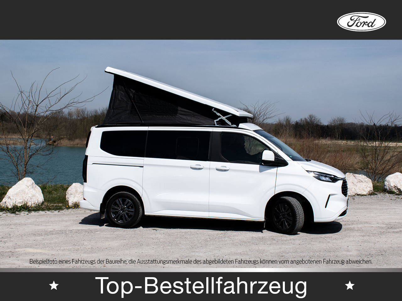 Ford Nugget Custom Titanium 320 L1 Aufstelldach