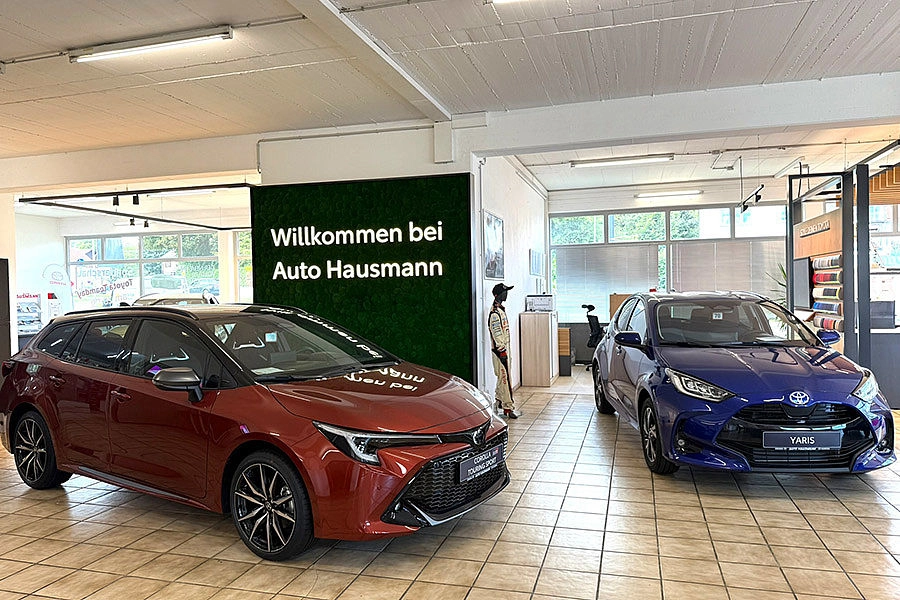 Innenaufnahme Toyota Autohaus Dorfen