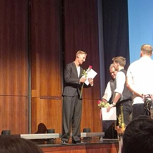 Übergabe Staatspreis