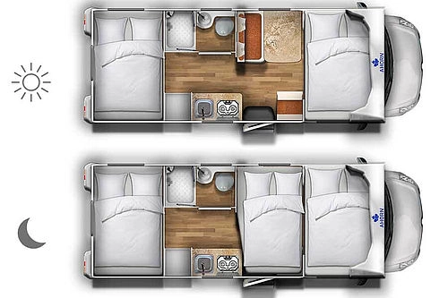 Ahorn ECO 680 Grundriss