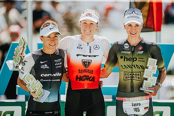 Triathletin Anne Haug erfolgreich in Roth-Challenge