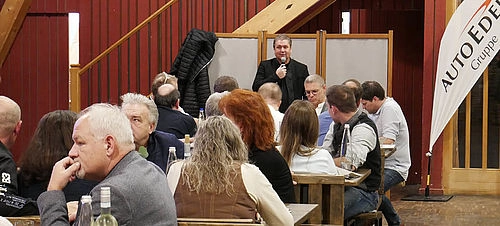 Rede vom Herrn Eder beim Händlermeeting