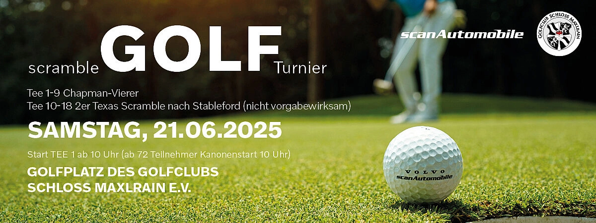 Anmeldung Golfturnier 2025