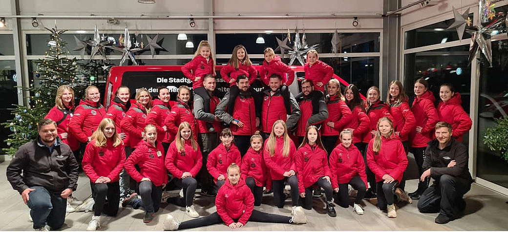 Faschingsfreude bei Auto Eder Wasserburg