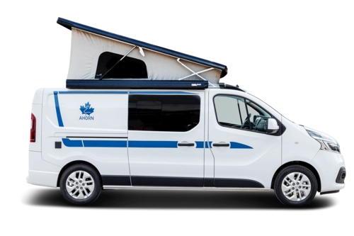 Ahorn Van Big City Seitenansicht mit Aufstelldach