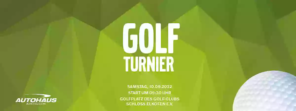 Anmeldung Golf Turnier Autohaus Kirchseeon 2022