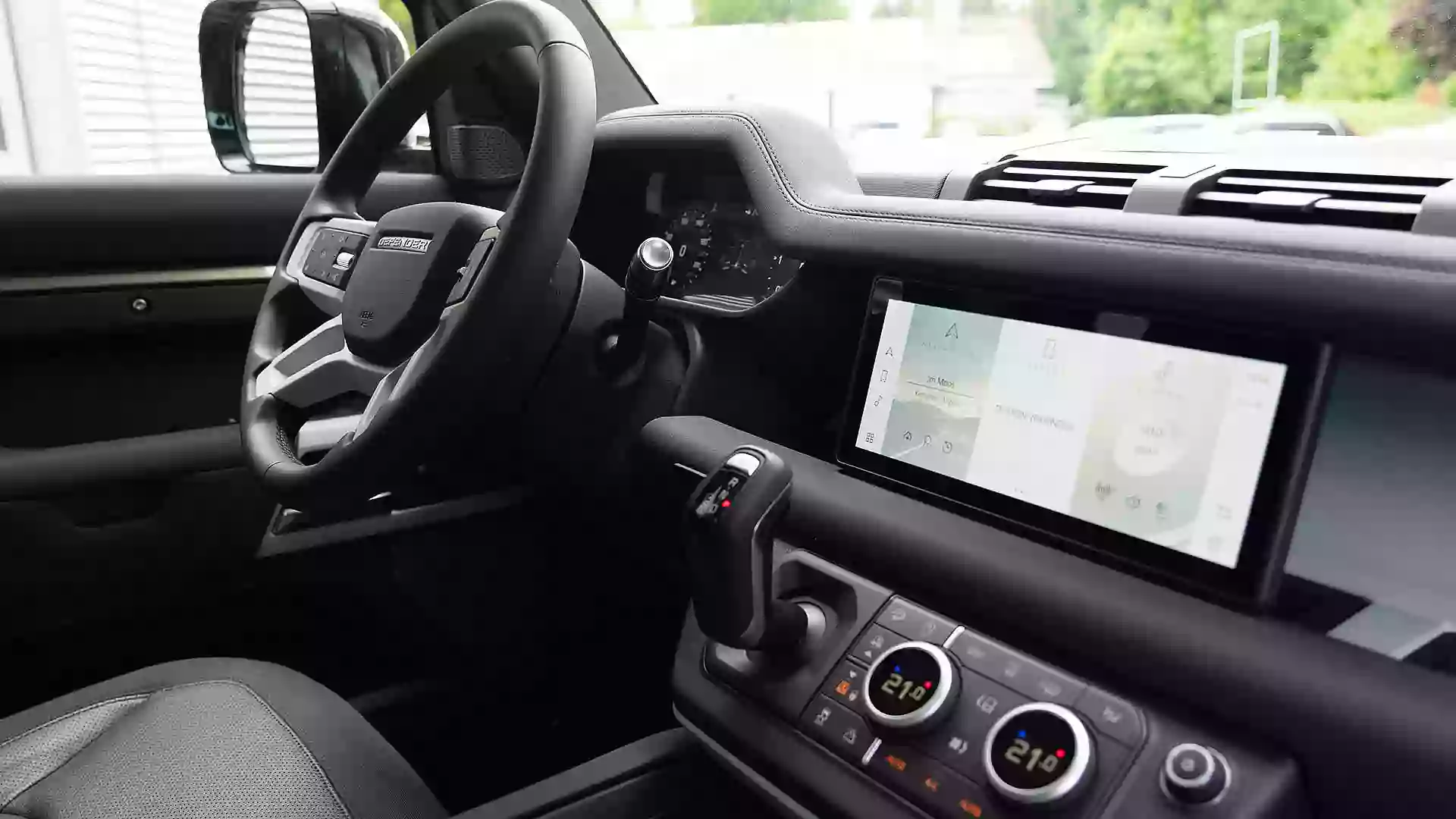 Land Rover Defender Cockpit