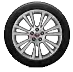 Winterreifen Jaguar XF 19" Style 7013