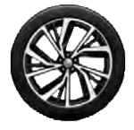 Winterreifen Jaguar I-Pace 22" Style 5056