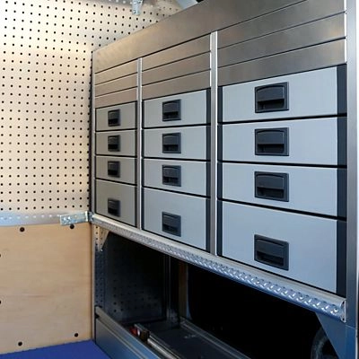 Nutzfahrzeug Ausbau von Innen