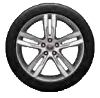 Winterreifen Jaguar XE 19" Style 5071