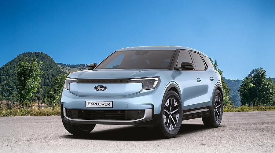 Ford Explorer in Blau gewinnen