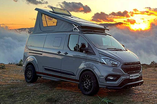 Ford Nugget Sonnenuntergang