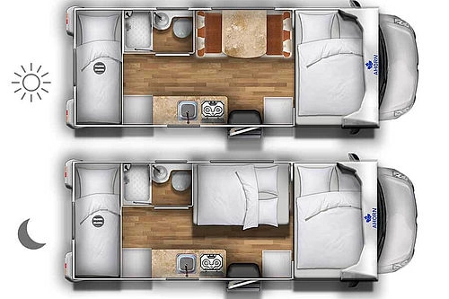 Ahorn ECO 683 Grundriss