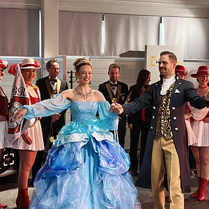 Prinzenpaar der Faschingsgarde Rosenheim