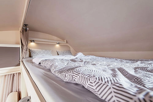 Ahorn ECO 683 Hubbett geöffnet