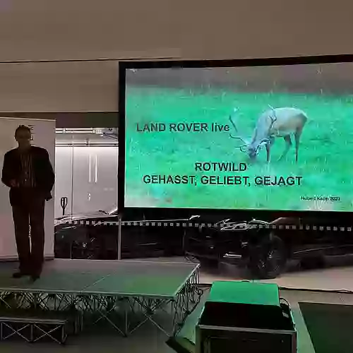 Vortrag bei Land Rover Live Jagen in Kolbermoor