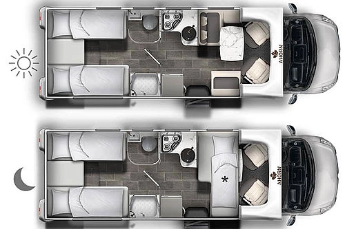 Ahorn Canada TE Grundriss