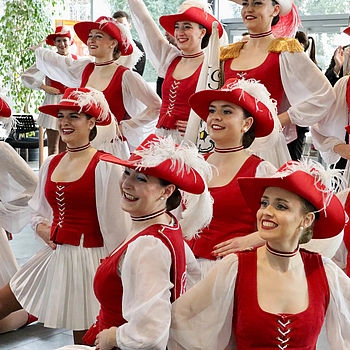 Gruppenbild Faschingsgarde