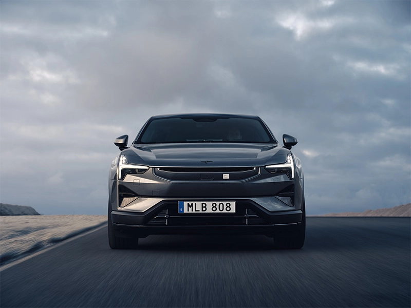 Weißer Polestar 3