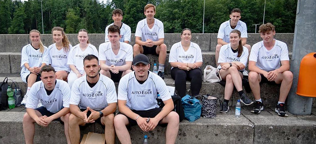 Azubi-Fußballturnier, Team der Auto Eder Gruppe 2025