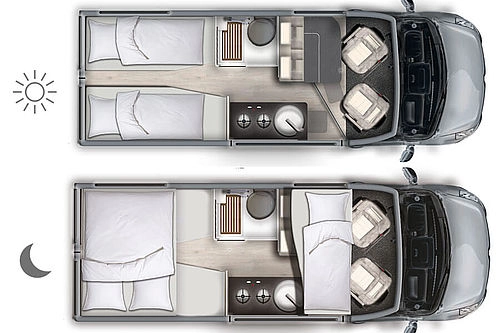 Ahorn Van 620 Grundriss