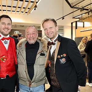 Faschingsgarde Rosenheim mit Heribert Haimerl