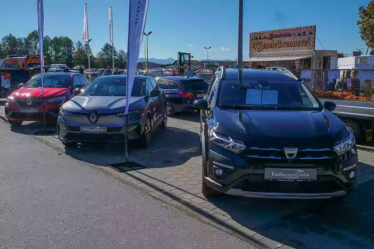 Aktuelle Renault und Dacia Modelle