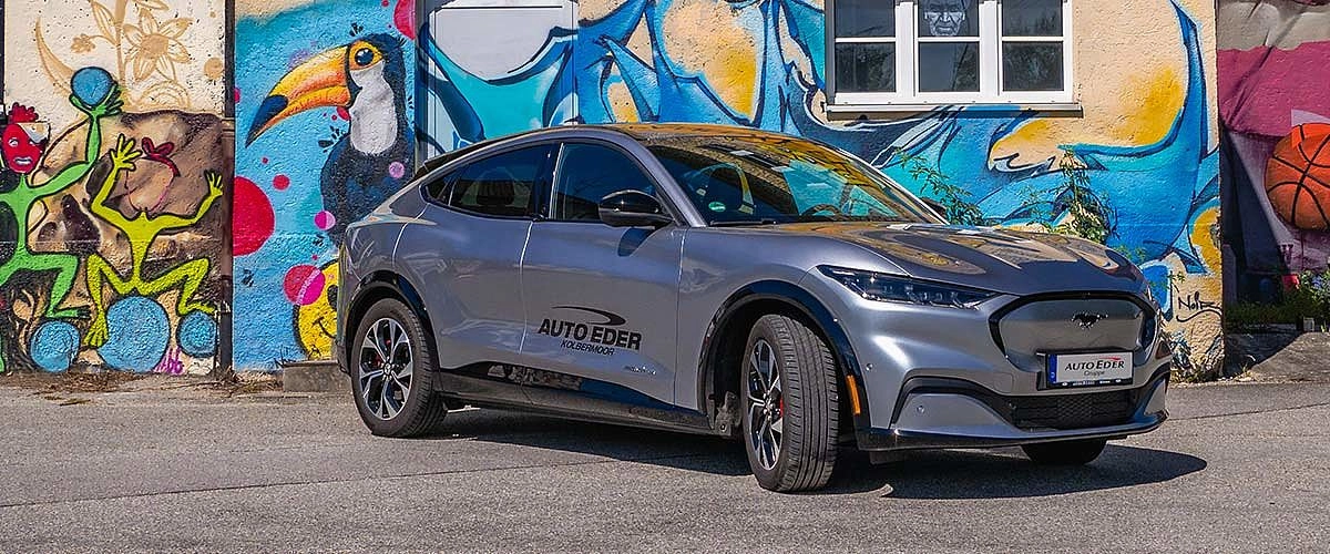 Seitenansicht Ford Mustang Mach-E