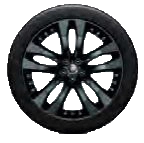 Winterreifen Jaguar F-type 20" Style 5039-Dunkel