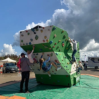 Kletterwand Auto Eder Drive Experience