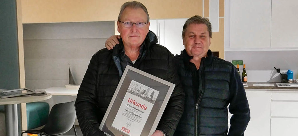 Wir feiern Jubiläum bei Avis 