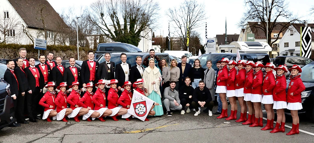 Gruppenfoto von allen 