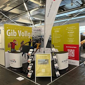 Messestand Perspektive rechts