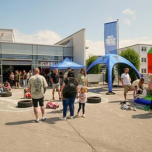 Kinderparadies bei den Tagen der offenen Tür